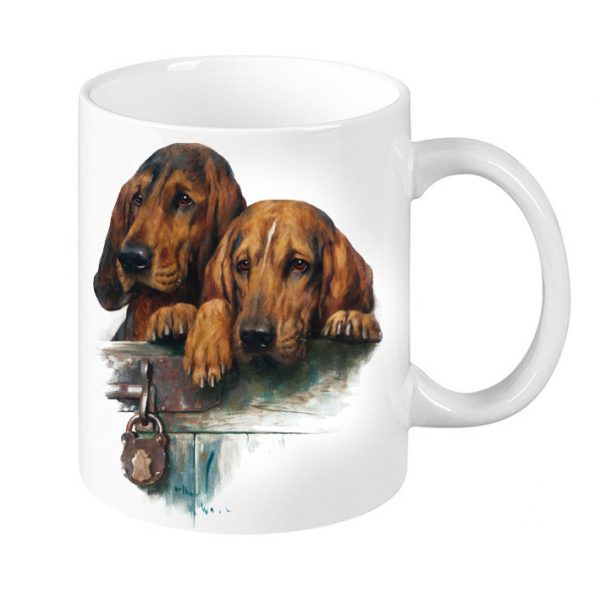 Kubek Bloodhound Portrety Ras Psów