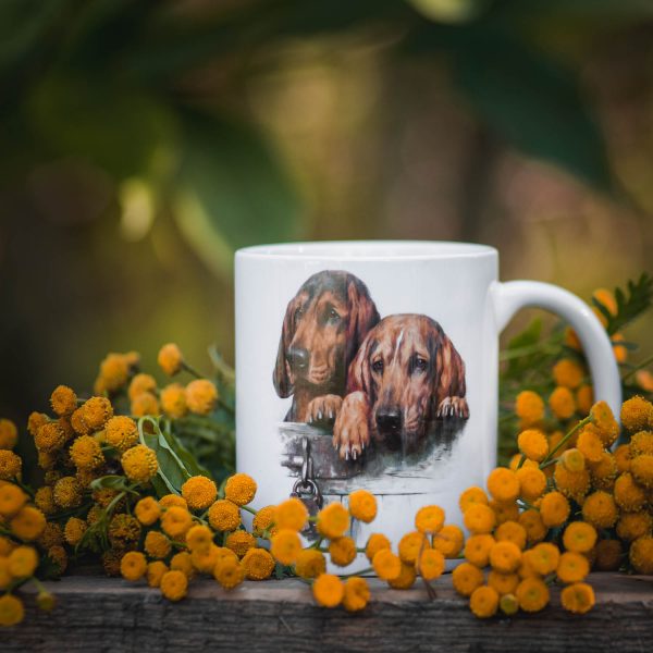 Kubek Bloodhound Portrety Ras Psów