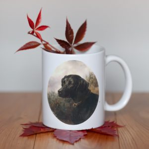 Kubek Labrador Retriever Retro Portret Psa