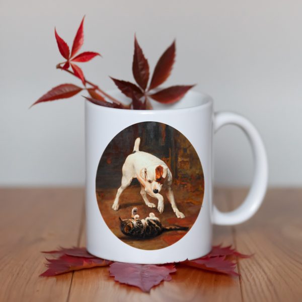 Kubek Parson Russell Terrier Portret